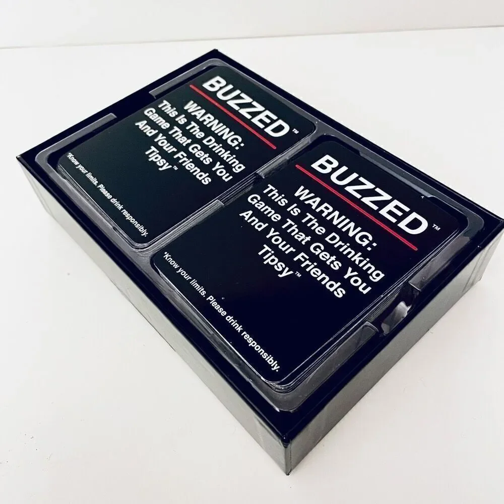 New BUZZED 180 Cards Drinking game